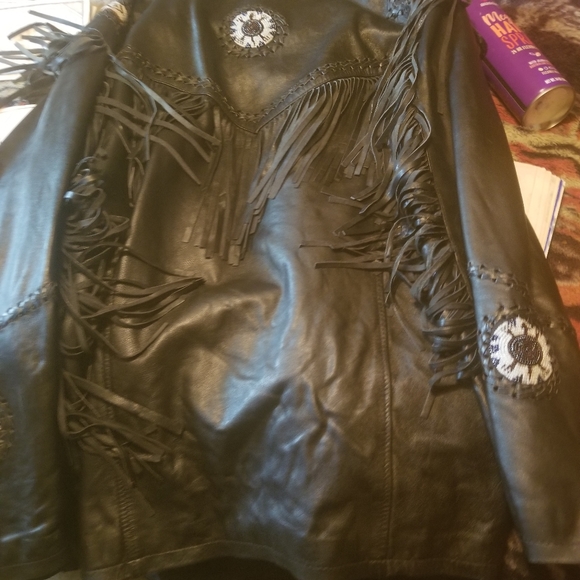 Leather Indian Jacket will consider any reasonable offers - Picture 4 of 4